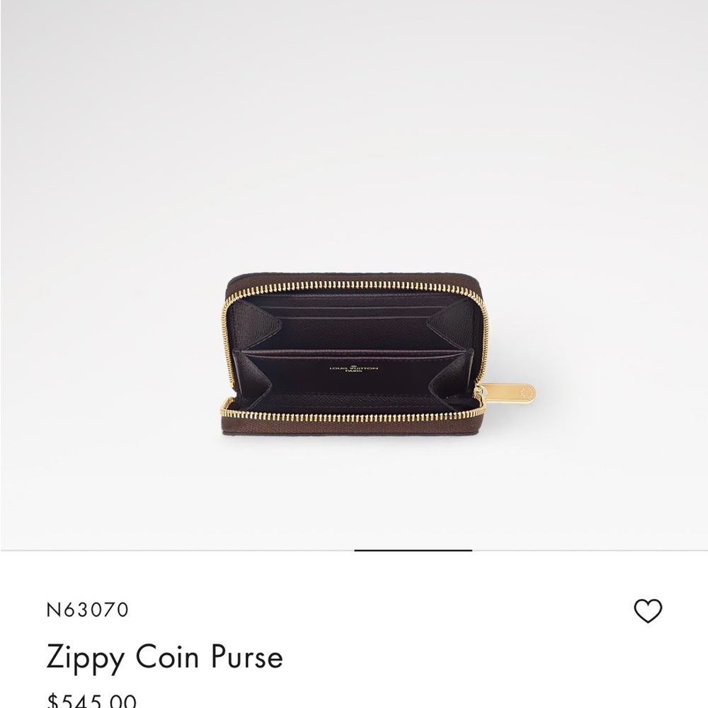 Louis Vuitton Damier Ebene Zippy Coin Purse - Picture 5 of 6